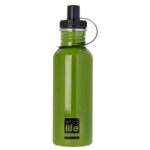 Μπουκάλι μεταλλικό, ανοξείδωτο 600ml – Ecolife