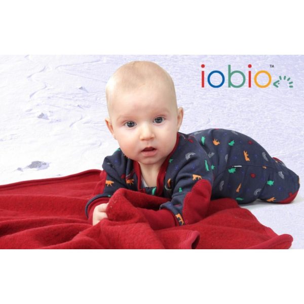 Κουβέρτα μωρού από οργανικό μαλλί fleece - Popolini
