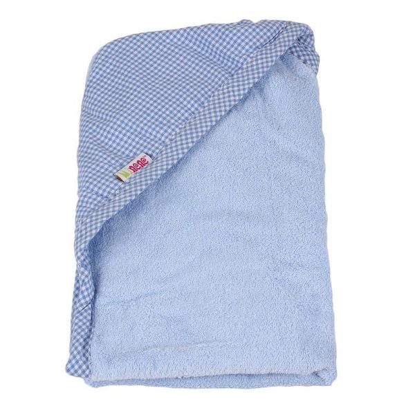 Πετσέτα αγκαλιάς για νεογέννητο - Minene - Γαλάζια