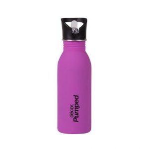 Ανοξείδωτο μπουκάλι Décor 500ml / Με εσωτερικό καλαμάκι & ‘soft touch’ υφή