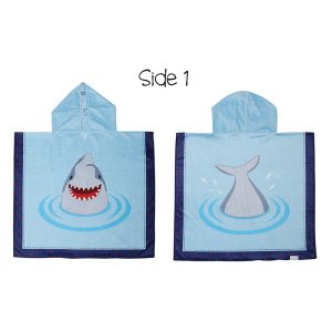 Πετσέτα – Πόντσο διπλής όψης, SPF50+ – FlapJackKids