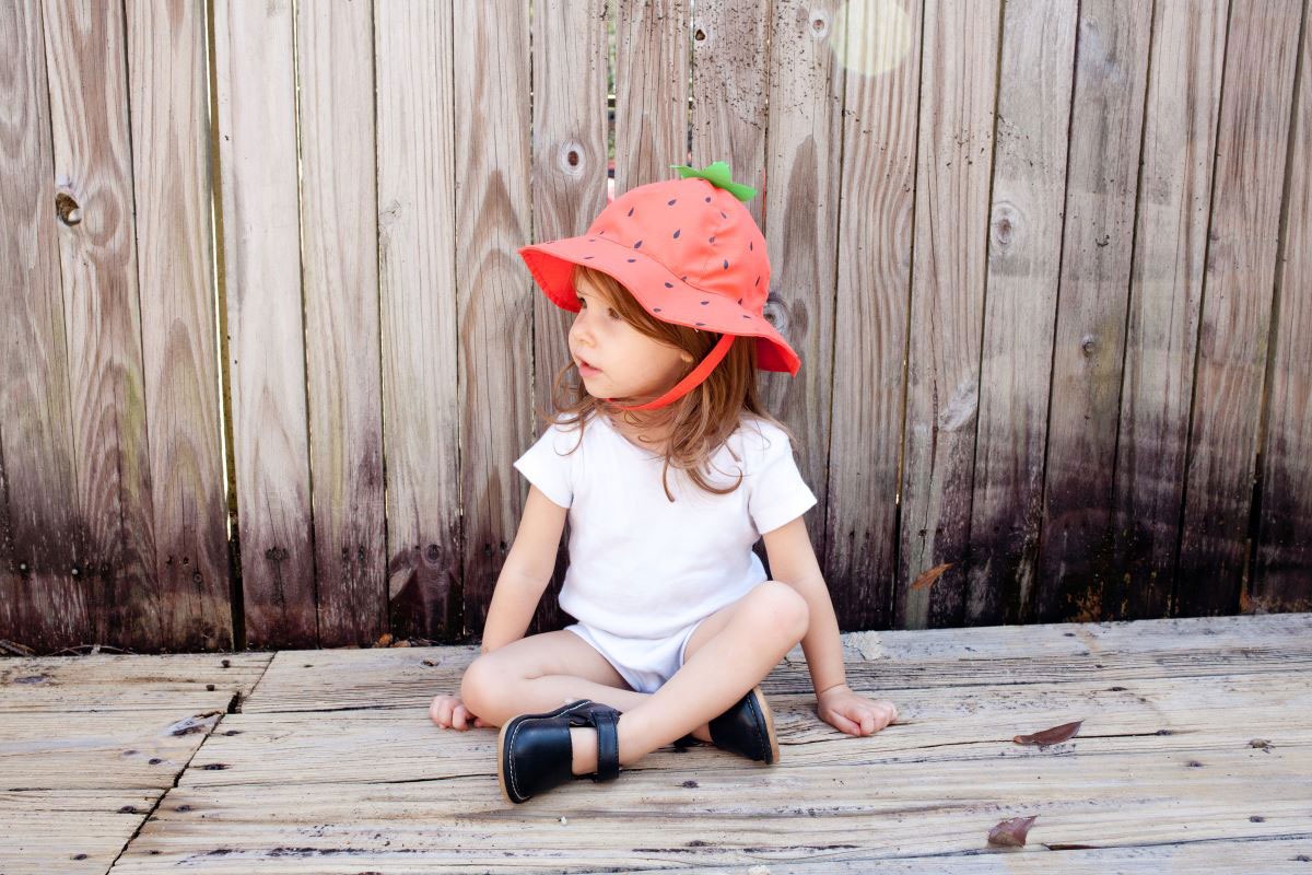 Αντηλιακό Καπέλο UPF50+ - Zoocchini - Φράουλα