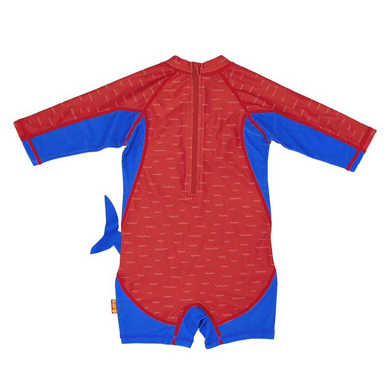 Αντηλιακό μαγιό UPF50 - Surf suit - Zoocchini - Καρχαρίας back