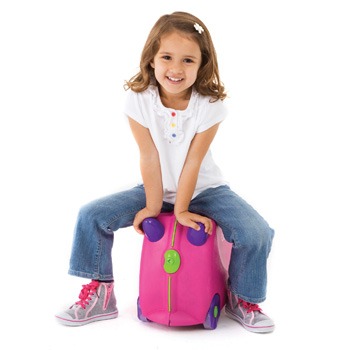 Παιδική βαλίτσα ταξιδίου TRUNKI - trixie pink