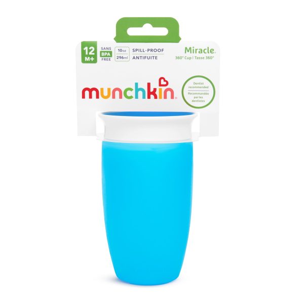 Ποτήρι 360o miracle sippy cup - munchkin μπλε