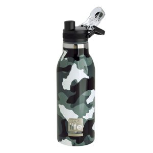 Μπουκάλι-θερμός ανοξείδωτο, Camouflage, 550ml της Ecolife
