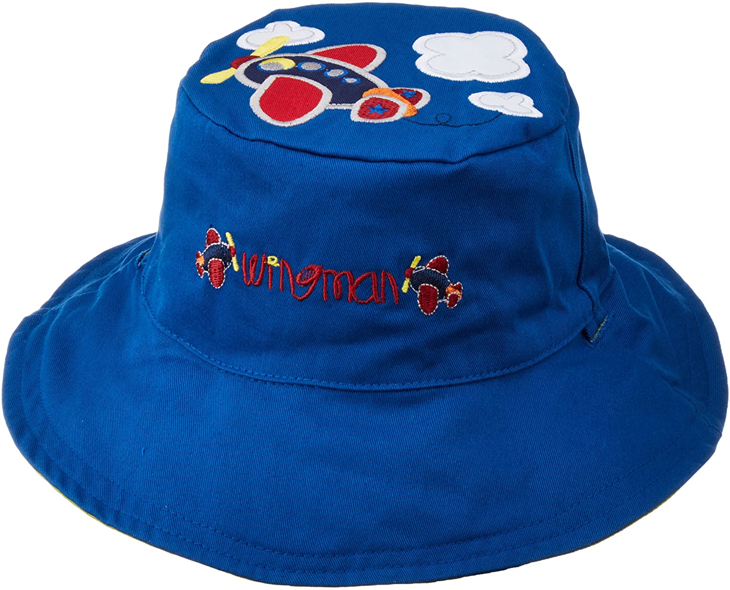 Καπέλο διπλής όψης, αντηλιακό UPF 50+Plane/Train - FlapJackKids